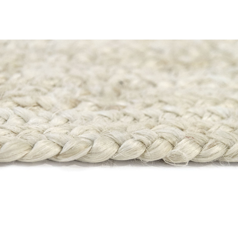 Bay Isle Home Gattis Hand Braided White Rug & Reviews Wayfair.co.uk